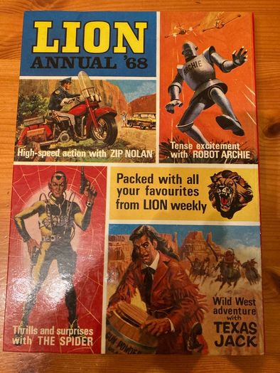 Comic: 'LION' annual 1968