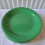 Vintage green John Tams plates Image 4