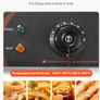 Double Deep Fat Fryer 5000W Commercial Twin Basket Stainless Steel Fryer 12L Image 7