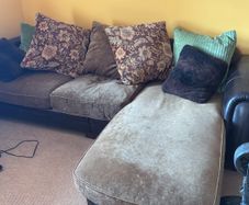 L shaped couch