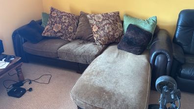 L shaped couch