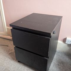 Ikea malm bedside locker