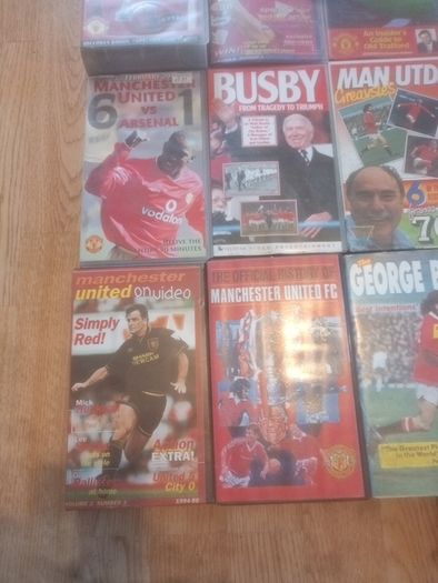 Manchester United vhs 25 in total