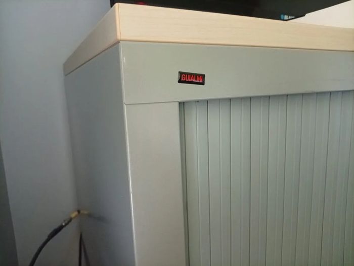 Tambour Door Cabinet