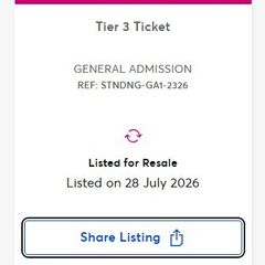 All Together Now - Weekend Camping Ticket x 1