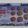 Latvia euro coins set BUNC 2014 Image 2