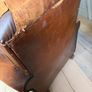 Vintage leather club chair Image 5