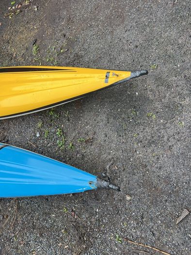 Canoes, two old 1980's kayaks, Craughwell, Co. Galway