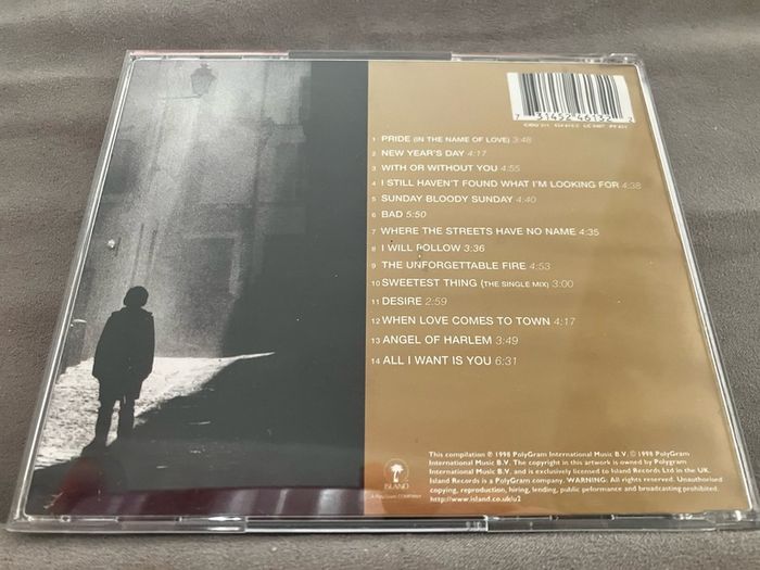 U2  -  The Best Of 1980 - 1990    CD