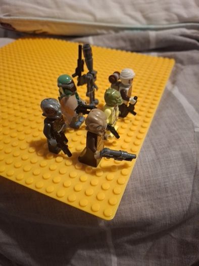Lego star wars minifigures bounty hunter set