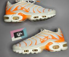 Premium Nike Air Max TN Plus Cream White Orange