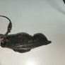 Rare Peugeot 908 Sport Racing Car silver plated keyring keychain approx 6cms Image 2
