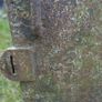 Vintage industrial Metal Cabinet ,Safe Image 6