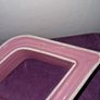 Rare Sylvac diamond shaped pink posy dish 1235 Image 4