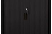 Sliding Door Cabinet Black