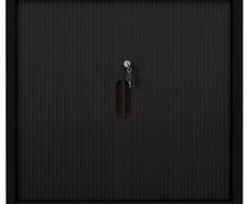 Sliding Door Cabinet Black