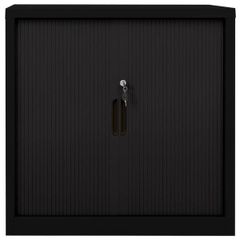 Sliding Door Cabinet Black