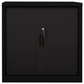 Sliding Door Cabinet Black