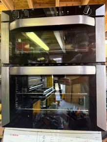 Belling double oven with grill