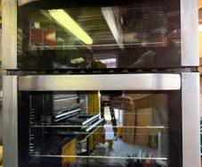 Belling double oven with grill