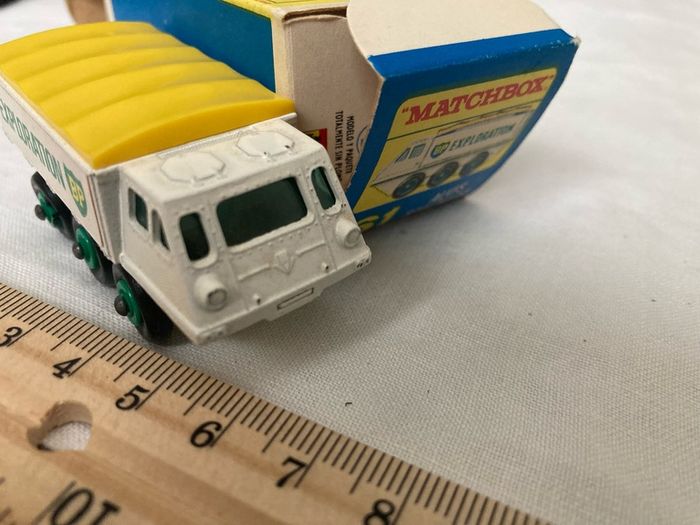 Matchbox 61. Alvis Stalwart BP exploration truck. Mint in box. 1966.