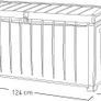 Keter Garden Storage Box Novel 340L - Free Delivery Nationwide Image 7