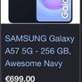 Samsung A57 5G / 256GB / Irish Image 10