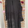 dress Bnwt black & white print long sleeve dress 10/12 Image 8