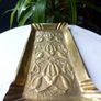 Original Art Nouveau Brass Dressing Table Pieces. Photo Frame and Repousse Tray Image 10