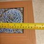 Lovely Small Framed Blue Flower Print. Image 4
