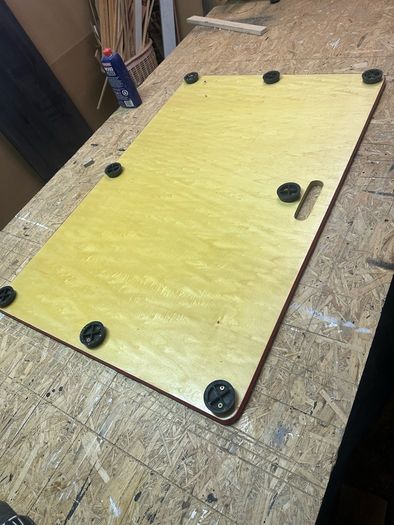 Gym skipping board