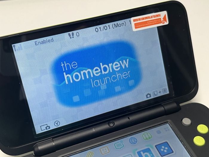 New Nintendo 2DS XL Modded Homebrew