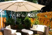 Rattan garden furniture day bed sofa