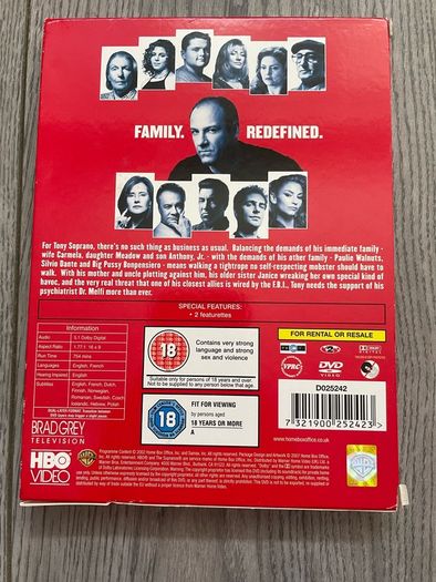 The sopranos compete series 2 dvd boxset