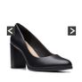 Genuine leather Clarks Freva85 Court Shoes, size 6 Image 4