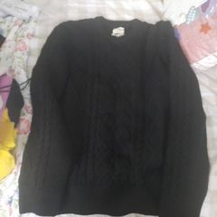 river island Black jumper