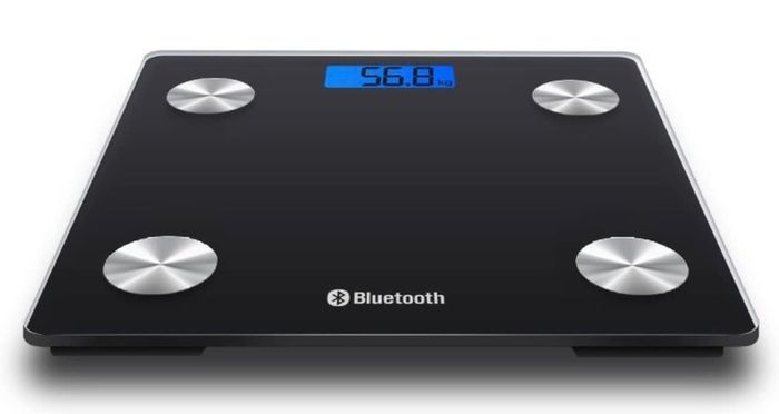 Bluetooth Body Fat Scale Digital Bathroom Scales iOS Android app Wireless Body Composition Monitor for Body Weight Body Fat, BMI, Water, Muscle Mass Bone (FREE POSTAGE)