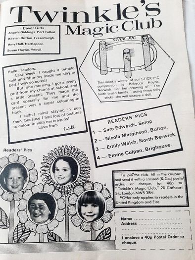 comic collectable from 1981