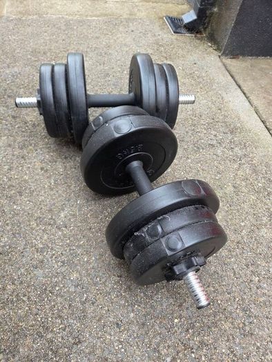 2 x 10kG dumbbells