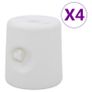 BN Gazebo Weights 4 pcs PE White Image 2