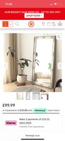Silver mirror