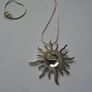 Necklace, Jewellery, Sunburst necklace. Image 3