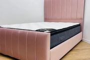 Double &amp; King Size Bed Frame With Mattress Opt