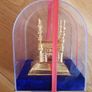 Charminar Mosque Hyderabad India 24k Gold Plated Gift Model Image 3