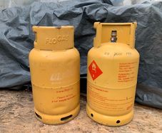 Flogas gas cylinders x 2 - 11.34 kg