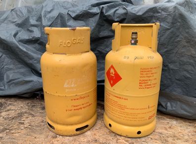 Flogas gas cylinders x 2 - 11.34 kg