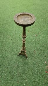 Sold Brass Cigar Ashtray Tall