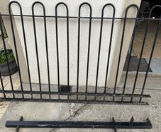 Steel railings