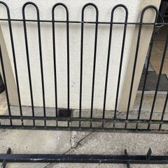 Steel railings