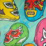 Boardies Lucha Libra shirt wrestling size Medium spring summer holidays festival outfit Brand New Postage included Image 6